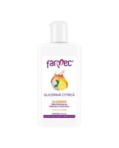 Farmec Glicerina Citrica Ingrijire Maini, 150ml