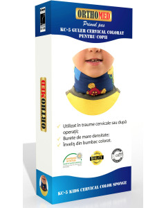 Guler cervical colorat pentru copii