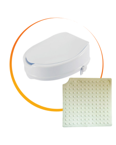 Inaltator WC 10cm si Covor Anti-alunecare, pachet confort