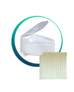 Inaltator WC 15cm si Covor Anti-alunecare, pachet confort