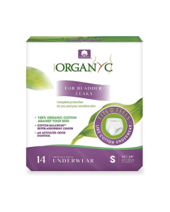 Lenjerie intima de protectie pentru incontinenta urinara, 14 bucati, Organyc