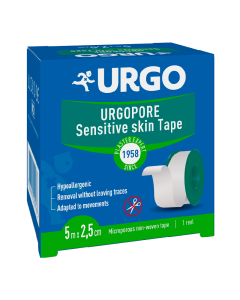 Urgo Pore leucoplast, 5m x 2,5cm