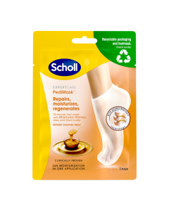 Masca pentru calcaie crapate cu miere de Manuka, 1 pereche, Scholl 