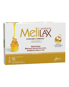 MeliLax microclisme cu propolis Pediatric, 6 bucati, Aboca