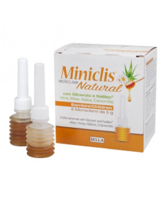 Miniclis natural microclisme copii, 6 bucati*5g, Sella Farmaceutici