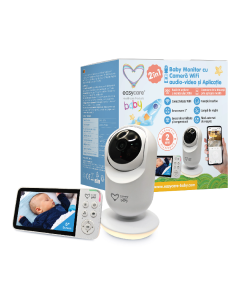 Monitor cu camera WiFi 2in1, EasyCare Baby
