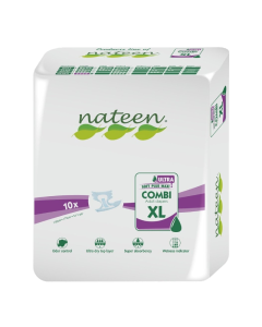 Scutece pentru adulti Combi Line X-Ultra, marime XL, 10 bucati, Nateen