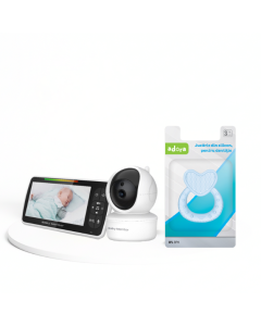 Pachet Isp Eye Baby monitor si Jucarie pentru dentitie Adora