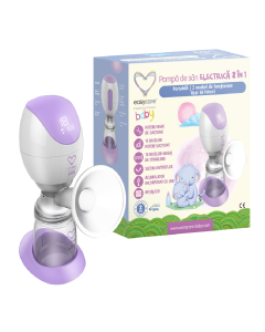 Pompa de san electrica 2 in 1 portabila, EasyCare Baby