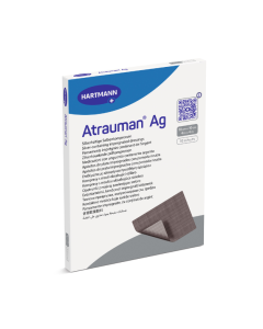 Pansament cu ioni de argint Atrauman Ag 10x10 cm, 10 bucati, HartMann