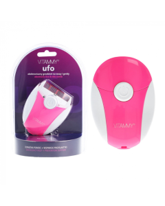 Pieptene electric paduchi, cu LED Vitammy Ufo, Roz