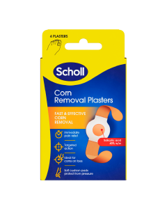 Plasturi pentru indepartarea bataturilor, 4 bucati, Scholl