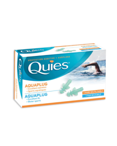 Quies Dopuri din silicon AQUAPLUG, 2 bucati