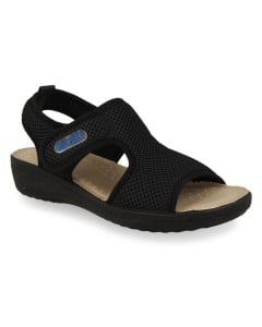 Sandale ortopedice Fly Flot negre 068