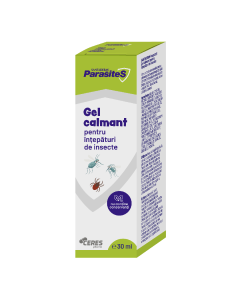 Gel calmant pentru intepaturi de insecte Parasites Santaderm, 30 ml