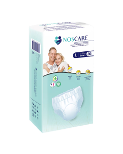 Scutece de incontinenta tip chilot, marimea L, 20 bucati, Noscares