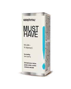Gerovital Must Have Ser peeling 10% AHA, 30ml