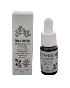 Ser purifiant pentru unghii si cuticule, 15 ml, Transderm