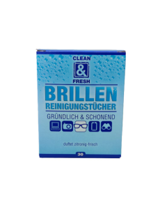 Servetele ochelari Clean&Fresh, 30 bucati