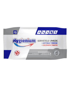 Hygienium servetele antibacteriene dezinfectante x 48 buc