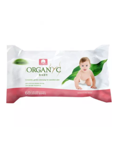 Servetele umede pentru copii, 60 bucati, Organyc Baby