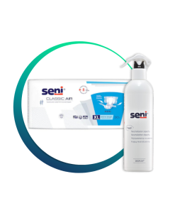 Set Scutece Seni Classic Air XL 30 bucati si Neutralizator mirosuri 500 ml, Seni Care