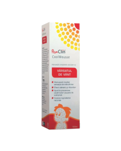 Poxclin spuma varsat de vant (varicela), 100 ml