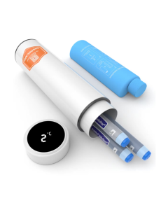 Termos portabil pentru insulina, capacitate 2-3 stilouri, Disoncare Odyssey Smart, White 