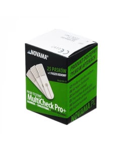 Teste de acid uric pentru Novama MultiCheck Pro BKU1 25 teste cutie