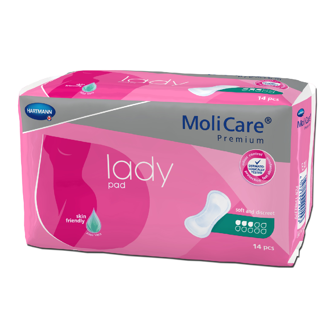 HartMann MoliCare Premium lady pad 3 picaturi, 14 bucati, 168644