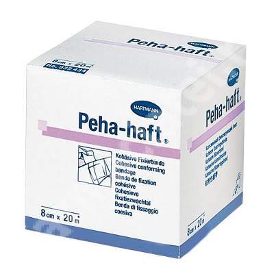 Hartmann peha-haft bandaj fixare pansamente 8 cm x 20 m x 1buc.