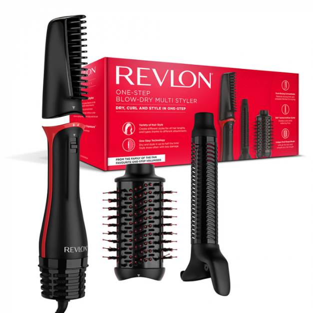 Perie de coafat multifunctionala REVLON One-Step Blow-Dry Multi Styler RVDR5333E