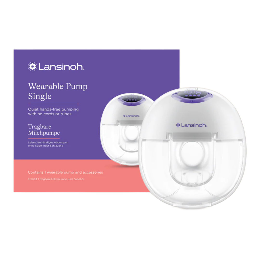 Pompa de san electrica simpla portabila, hands free, Lansinoh