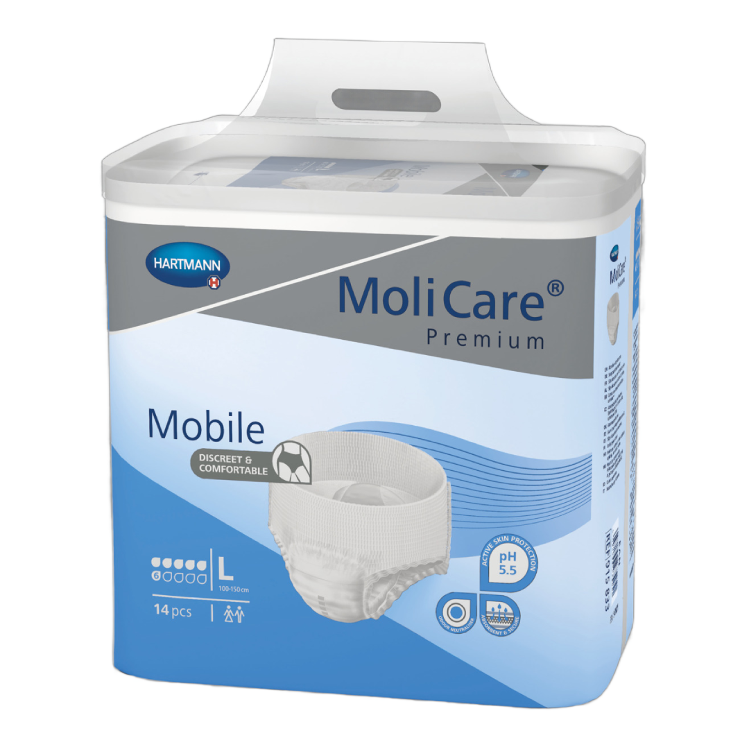 Chilot incontinenta severa MoliCare Mobile, marimea L, 14 bucati