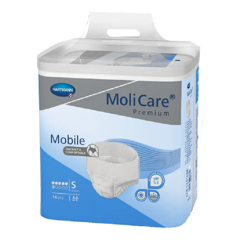 Chilot incontinenta severa MoliCare Mobile, marimea S, 14 bucati