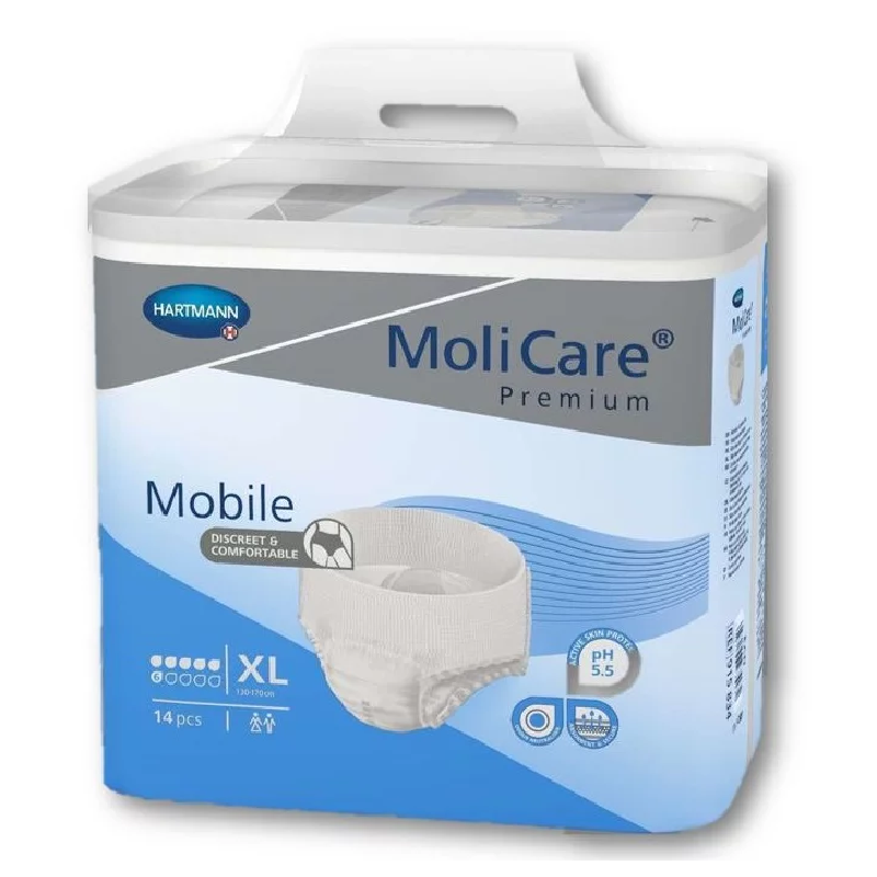Chilot incontinenta severa MoliCare Mobile, marimea XL, 14 bucati