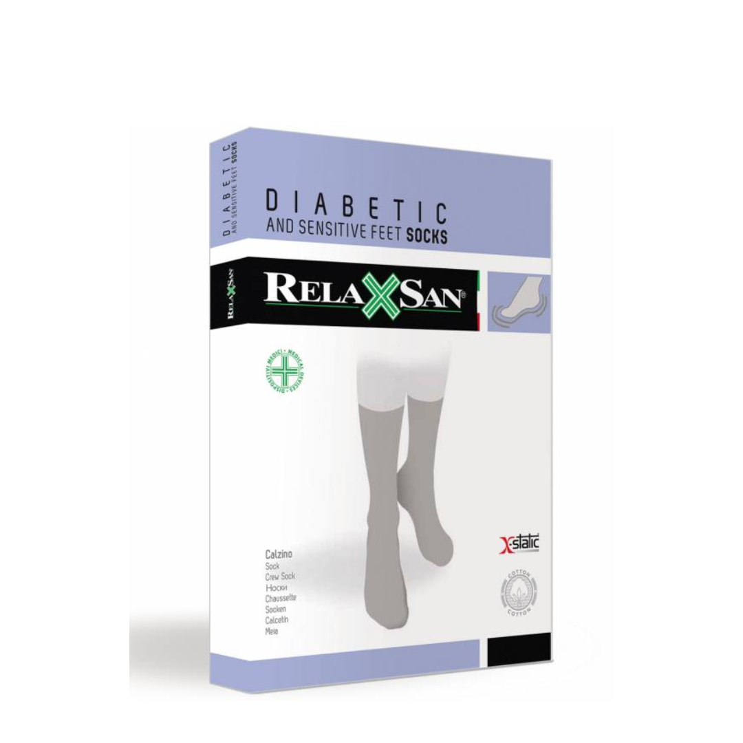 Sosete pentru diabetici unisex - negru - 6