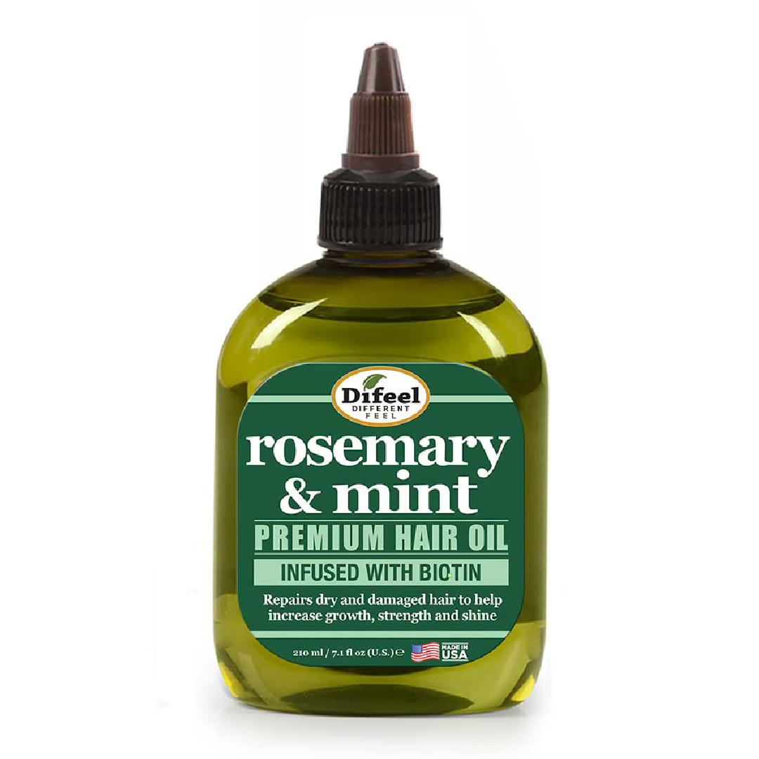 Ulei Premium cu efect de intarire pentru par Rosemary and Mint, 75 ml, Difeel