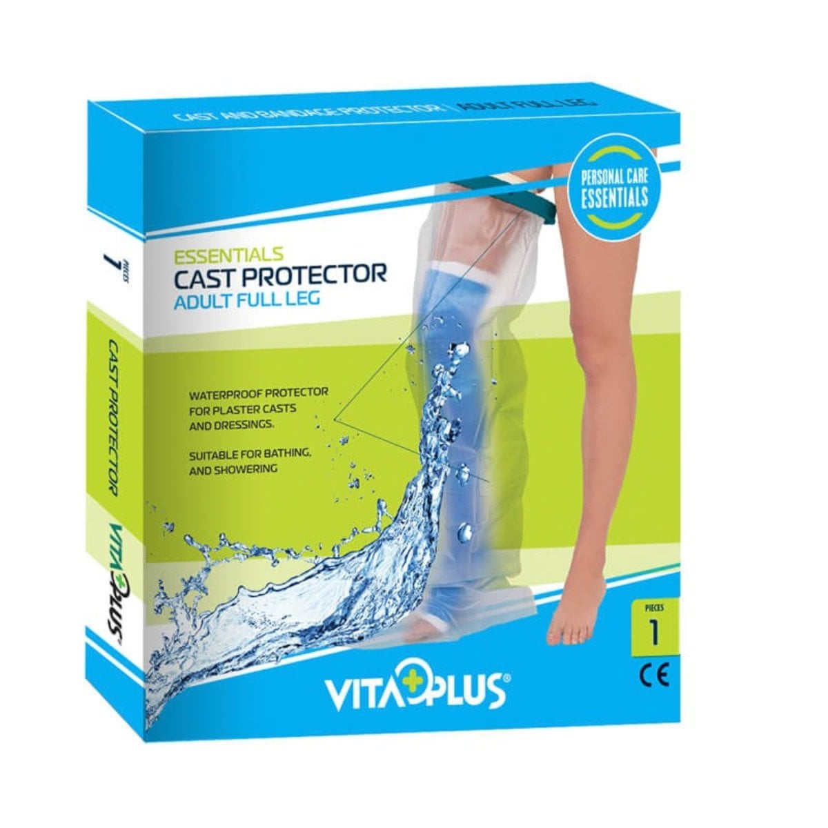 VitaPlus Protector impermeabil pentru gips si bandaje, picior