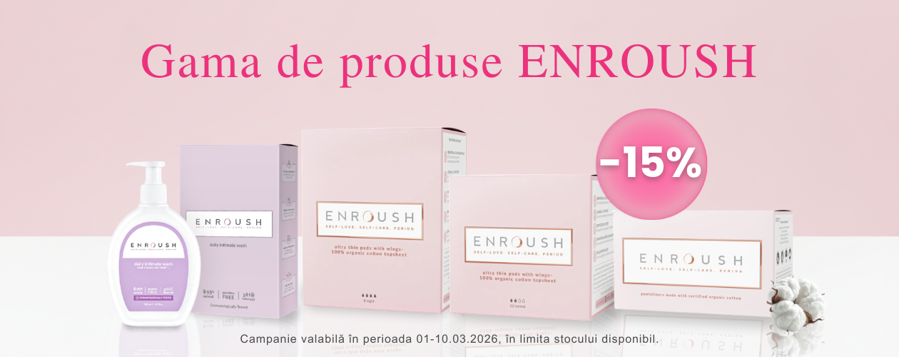 15% reducere gama de produse Enroush