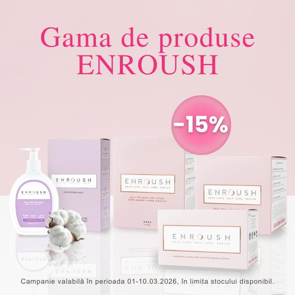 15% reducere gama de produse Enroush