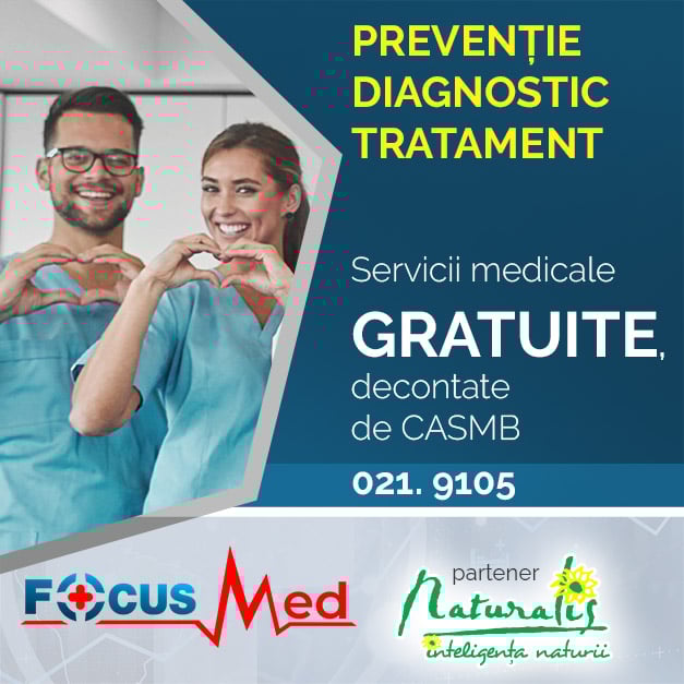 FocusMed Servicii medicale GRATUITE, decontate de CASMB