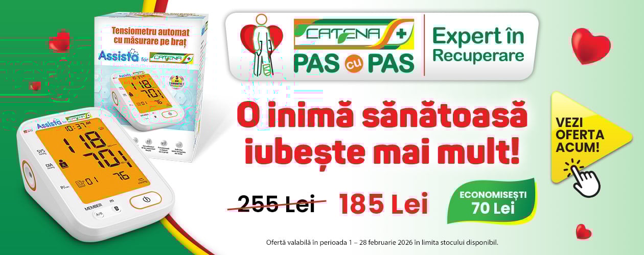 Economisesti 70 lei la tensiometru Assista for Catena