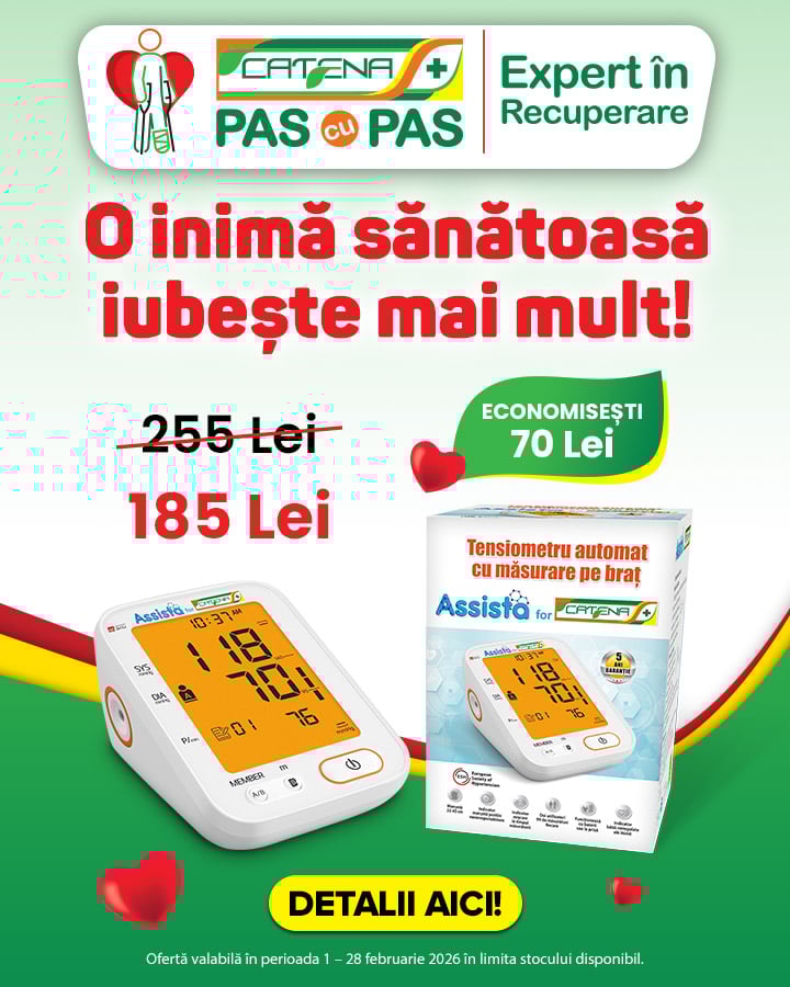 Economisesti 70 lei la tensiometru Assista for Catena
