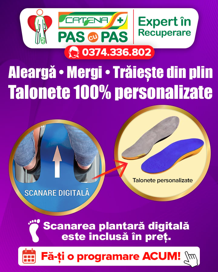 Programare amprentare plantara - Bucuresti si Brasov