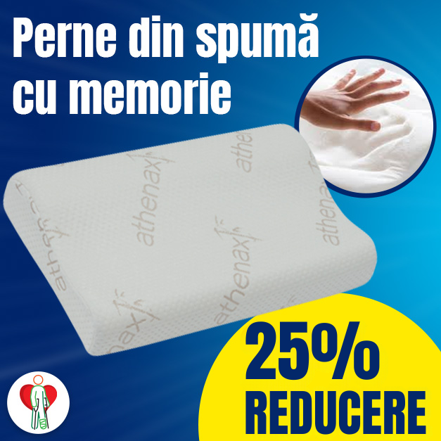 Perna din spuma cu memorie