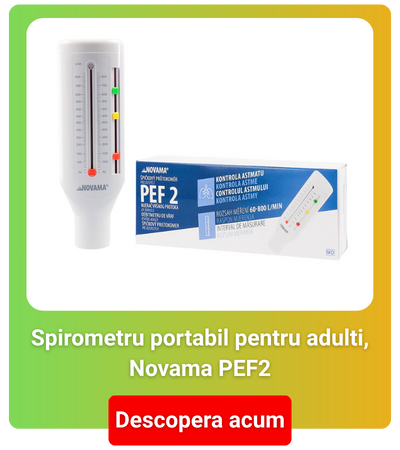 Spirometru portabil pentru adulti, Novama PEF2