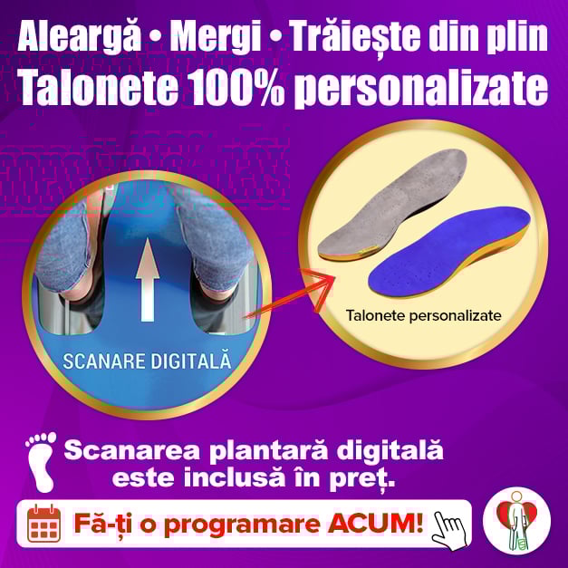 Talonete personalizate realizate in baza amprentarii plantare