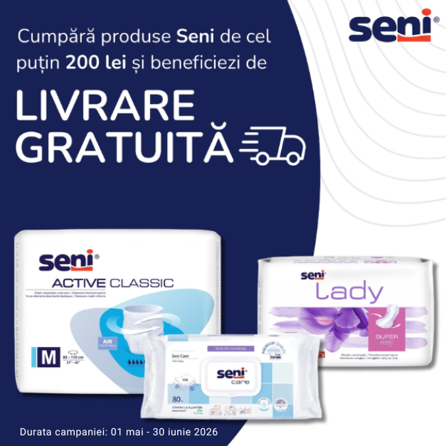 Cumpara produse Seni de cel putin 200 lei si beneficiezi de livrare gratuita